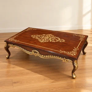 Classic Gold Inlay Coffee Table