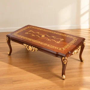 Medallion Inlay Coffee Table